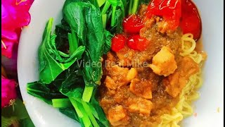 Mie ayam Enak Gurih dan Sedap Nanda Kusuma [upl. by Abernon]