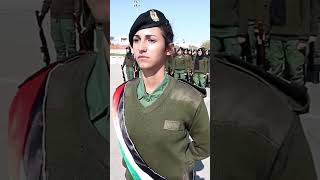 PALESTINE ⭐ WOMENS TROOPS ⭐ فلسطين ⭐ القوات النسائية ⭐ ПАЛЕСТИНА ⭐ ЖЕНСКИЕ ВОЙСКА militaryparade [upl. by Killy]