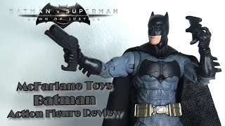 McFarlane Toys Batman Batman vs Superman action figure review [upl. by Dey]