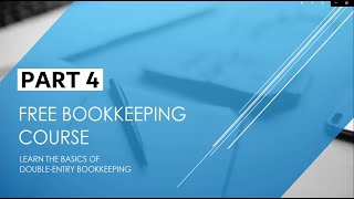 Free Bookkeeping Course  Part 4  T Accounts bookkeepingcourse doubleentrybookkeeping [upl. by Amik]