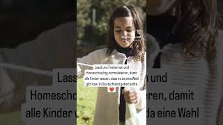 Lasst uns Homeschooling normalisieren schulpflicht bindungsorientiert [upl. by Atinid111]