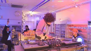 Japanese City Pop Soul Funk DJ in Convenience store [upl. by Attenna]