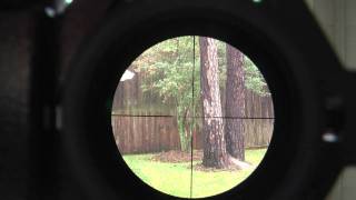 Video Scoping through a Rifle Scope [upl. by Kerrison]