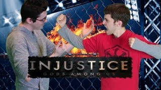 INJUSTICE EGGS AMONG US Cage Match [upl. by Ybroc]