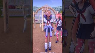 Kashiko vs Osana short anime shorts yandere yanderesimulator [upl. by Trey]