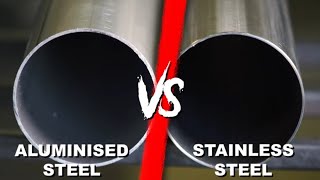 Stainless Steel or Aluminized mufflers 🤔 Exhaust Materials Explained [upl. by Eerised]