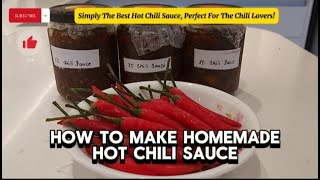 DELICIOUS GARLIC CHILI SAUCE RECIPE [upl. by Nadeen29]