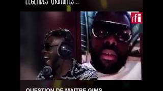 Maître GIMS demande DJ Arafat doù vient son inspiration  🔊🔊 [upl. by Seigler53]