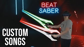 Beat Saber Custom Songs amp Sabers Mods LIVE [upl. by Ahsenit143]