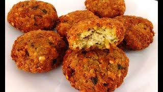 How To Make Lebanese Falafel at Home  Easy Falafel Recipe [upl. by Blaine]