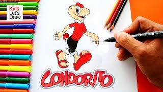 Cómo dibujar a CONDORITO paso a paso  Condorito La Pelicula 2017 [upl. by Maible65]