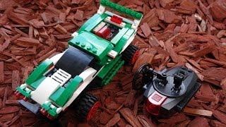 quotRC TURBO RENNWAGEN MIT FERNSTEUERUNG ZUM ZUSAMMENBAUENquot Lego kompatibel [upl. by Maynard]