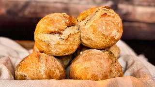 Traditionelles Rezept für originale DDR Semmeln Tolle Brötchen wie früher einfach selber backen [upl. by Strickler219]