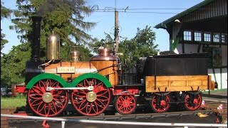 Histor Dampflok SAXONIA zum Bergbahnfest 2009 in Lichtenhain Bgb [upl. by Adnik655]