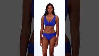 Lauren Ralph Lauren Womens Beach Club Solids Wide Shirred Banded Hipster Bikini  SwimOutletcom [upl. by Dickson803]