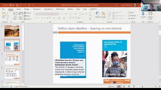 Webinar 4  Kerstin Sommer Programme Manager Participatory Slum Upgrading Programme UN Habitat [upl. by Sowell]