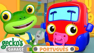 🐸 TODA A PRIMEIRA TEMPORADA 🐸  Garagem de Gecko em Português  Vídeos Educativos para Crianças [upl. by Rednav546]