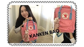 我的mini kanken bag｜Kanken bag  kankenbag [upl. by Swetlana]