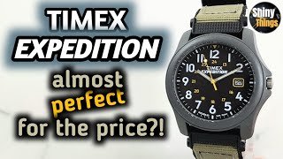 Timex Expedition Camper  almost perfect for the price  Full review [upl. by Enimassej697]