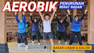 AEROBIK PENURUNAN BERAT BADAN SUPER GOBYOS [upl. by Ralyt]