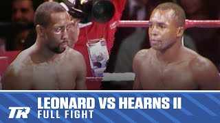 When Two Boxing Legends Met For A Second Time  Sugar Ray Leonard vs Thomas Hearns 2 [upl. by Cissej333]