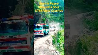 Sad NewsPlane Crashed in Ktm😭offroad shortvideo plancrash ktm sadnews nepalitruckdriver [upl. by Drarej976]