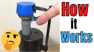 How Toilet Fill Valves Work [upl. by Good186]