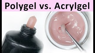 Polygel vs Acrylgel  Was ist besser [upl. by Eslek]