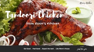 Tandoori Chicken in MicroOven  How to Prepare Tandoori Chicken in MicroOven  RoonsKitchen [upl. by Yenar]