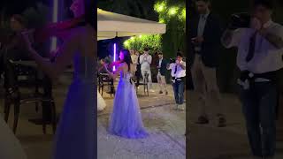 Dj set  Violino con archetto Luminoso per l’aperitivo del tuo Matrimonio [upl. by Weinreb]