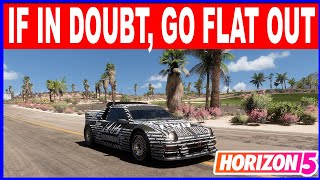 Forza Horizon 5 IF IN DOUBT GO FLAT OUT Forzathon Daily Challenges Reach a speed at Neon Airstrip [upl. by Amadis402]