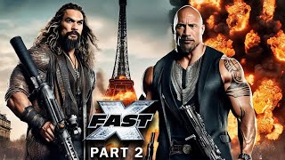 Fast X Part 2  Dwayne johnson Movie Fact  Jason Momoa Vin Diesel  Review And Fact [upl. by Enelyaj]