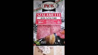 🇭🇺 AI ÎNCERCAT ACEST SALAM PICK DAN SZALAMI  SALAM DANEZ PICK UNGARIA  799 LEI pick salami [upl. by Brandtr]