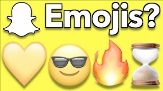 Snapchat Emojis Explained Updated  DefinitelyOwen [upl. by Kimberlyn]