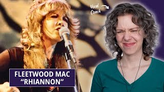 Fleetwood Mac quotRhiannonquot  Vocal Analysis featuring Stevie Nickss Masterful Performance [upl. by Aciretal]