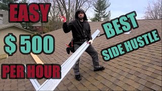 HOW TO  Install Gutter Guards [upl. by Idnyl]