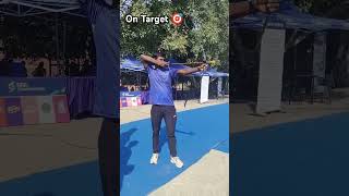 How to hold the bow and arrow realised to target in archery bowtargetpoint [upl. by Timoteo]