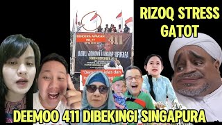 Parodi Ngakak Gelandangan Politik D3m0 411 bawa bendera Singapura kalian bajongen [upl. by Rosinski]