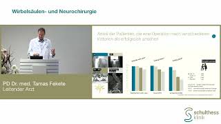 «Outcome Forschung an mehr als 15000 Pat  Hausarztfortbildung Wirbelsäule»  Schulthess Klinik [upl. by Zoldi]