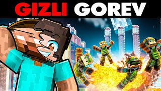 HEROBRİNE KILIĞINA GİRİP GİZLİ GÖREVİ TAMAMLADIM 💥  Minecraft [upl. by Anahs]