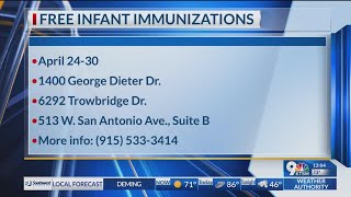 Immunize El Paso giving free immunizations [upl. by Notnek349]