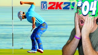 WINNING MY FIRST TOURNAMENT PGA Tour 2K21 Career Mode Gameplay 4 [upl. by Natsrik]