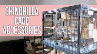 Chinchilla Cage Accessories amp Set Up Ideas [upl. by Sible]