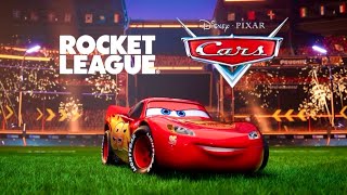 Playing With Lightning McQueen In Rocket League — Gameplay With PCP  Limited Edition Bundle [upl. by Hanad296]