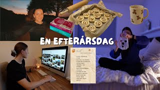 EN EFTERÅRSDAG MED MIG Bagning løb efterårs moodboard  efterårs bucket list 🍁🧸🕯️🥮🤎 [upl. by Ahsilak567]