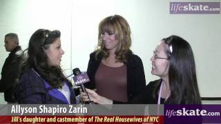 Jill Zarin of Real Housewives NYC  Stars Stripes amp Skates [upl. by Nohtanoj]