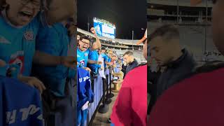 Martin Anselmi en Dallas Texas  Cruz Azul vs Tigres UANL [upl. by Elisabeth796]