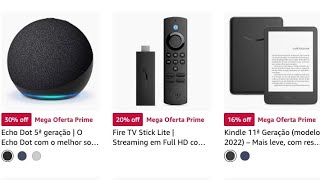 Mega Oferta Amazon Prime 2024  Promoções imperdíveis com frete grátis [upl. by Aylat]