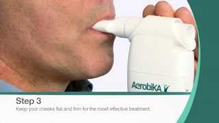 How to Use the Aerobika Oscillating Positive Expiratory Pressure Therapy System [upl. by Watson]