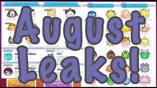 Disney Tsum Tsum  August Leaks 2022 [upl. by Eissak]